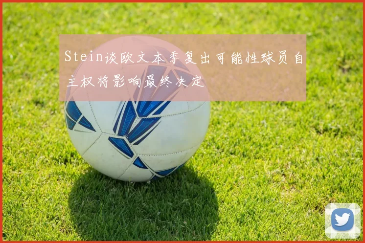 Stein谈欧文本季复出可能性球员自主权将影响最终决定